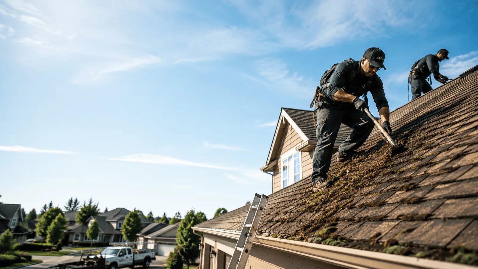 Roof Moss Removal in Somerville, TN near me